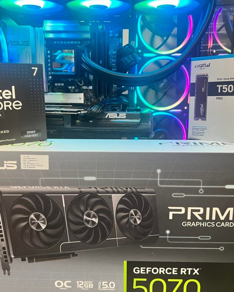 客戶組裝Intel Core Ultra 7 265KF電腦一台