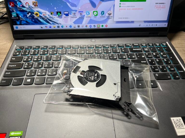 【桃園筆電維修】Lenovo Legion 5 Pro 風扇異音維修實例分享