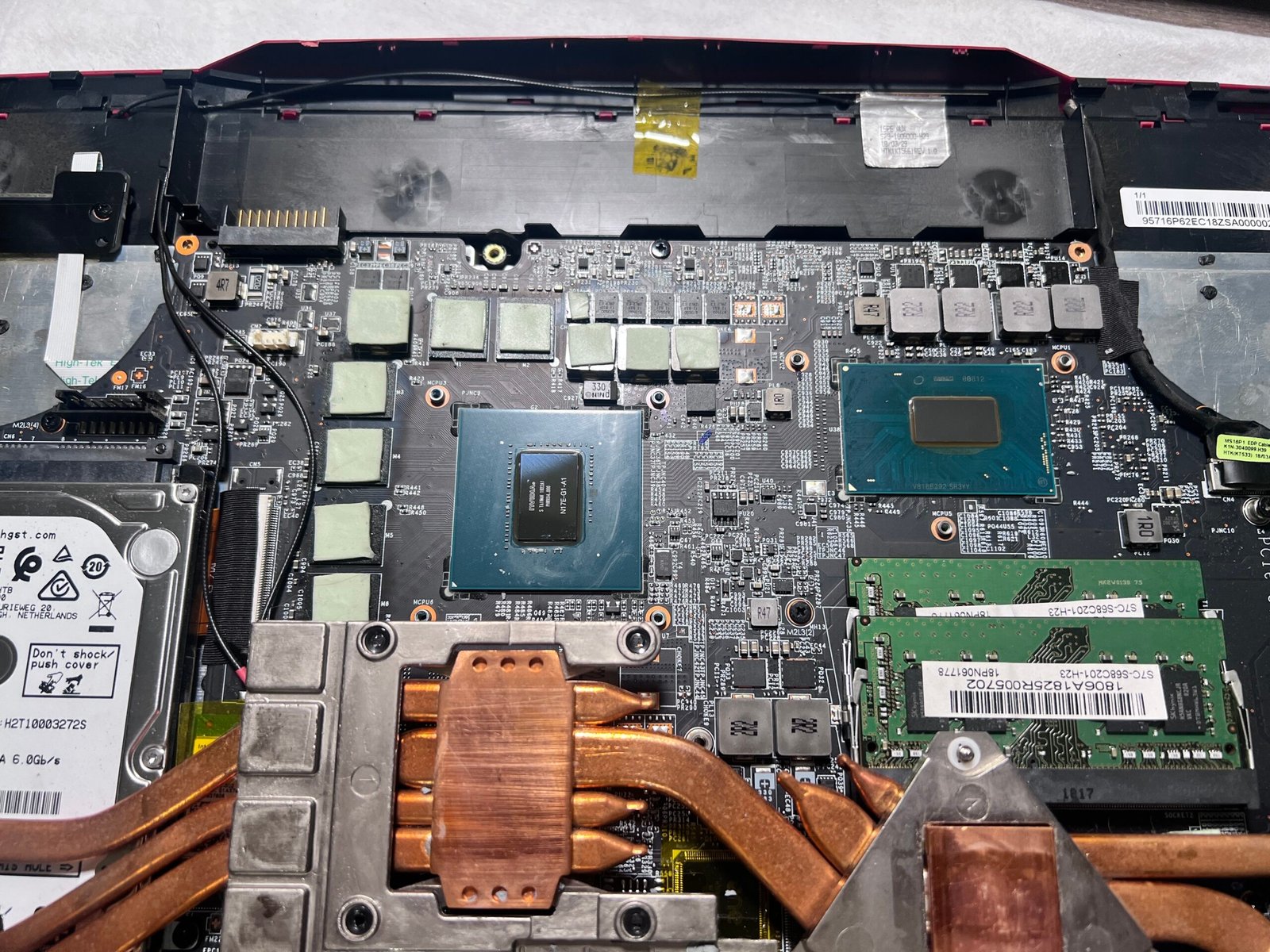 【桃園筆電維修】MSI GP63 Leopard 散熱清潔與散熱膏更換維修實例分享